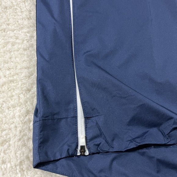 Nike Full Zip Track Jacket Mens XL Navy White Panthers Logo Zipper Pockets - Picture 4 of 12